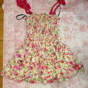 Floral Katie j dress! Girls size large